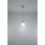 LAMPA WISZĄCA DIEGO BIAŁA SOLLUX  NOWOCZESNY stal  SL.0569 metalowa lampa SOLLUX LIGHTING  - 3