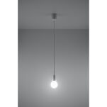 LAMPA WISZĄCA DIEGO BIAŁA SOLLUX  NOWOCZESNY stal  SL.0569 metalowa lampa SOLLUX LIGHTING  - 6