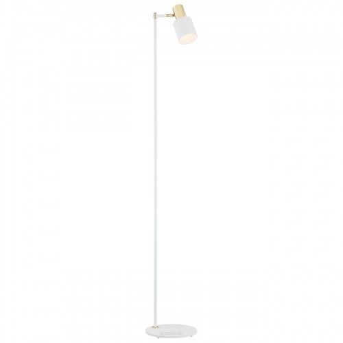 Lampa podłogowa DORIA 4258 Argon Biało - złota 160 cm