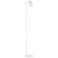 Lampa podłogowa DORIA 4258 Argon Biało - złota 160 cm