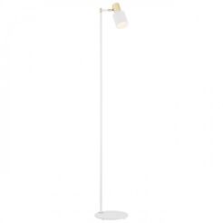 Lampa podłogowa DORIA 4258 Argon Biało - złota 160 cm