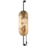 Kinkiet Wheel Lux II 2xG9 drewniany z włącznikiem 8427