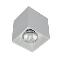 PLAFON ZUMA LINE SQUARE SPOT 50475-WH Z ALUMINIUM W KOLORZE BIAŁYM  NOWOCZESNY  PROSTOKĄT