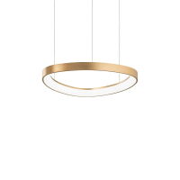 LAMPA WISZĄCA GEMINI SP 42 cm 247243 IDEAL LUX MOSIĄDZ NOWOCZESNA