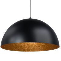 Lampa wisząca SFERA 50 SIGMA 30138 CZARNA/MIEDŹ 50 CM