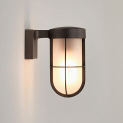 Lampa ścienna/kinkiet Cabin Wall brąz matowe szkło ASTRO 1368026
