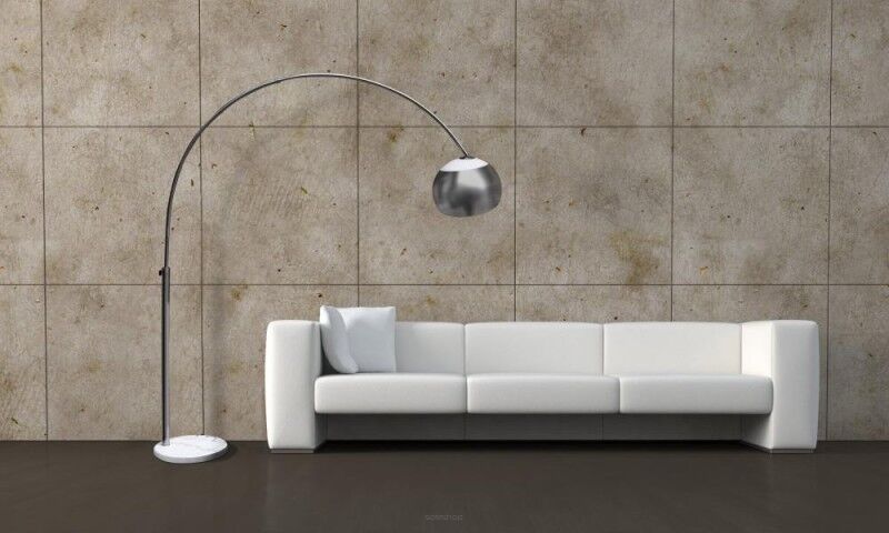 Lampa podłogowa Tosca  AZzardo AZ0022 Klosz jest metalowo-szklany podstawa z marmuru