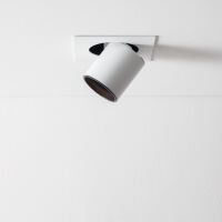 Lampa wpuszczana Auro Base 60x1 WP Labra  4.1164 kwadratowa podstawa tuba techniczna regulowana wystająca LED różne kolory wykończenia