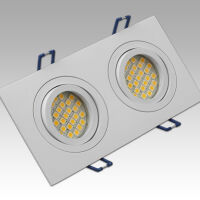 Oprawa sufitowa wpuszczana biała