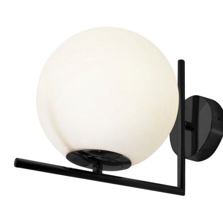 KINKIET SORENTO LDW 1215-1 (BK) Lumina Deco kula nowoczesny