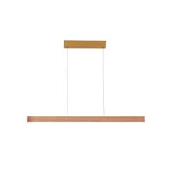 Lampa wisząca OLIVIER 120 3000K DIMM (10W+40W) WO drewno Azzardo AZ5106