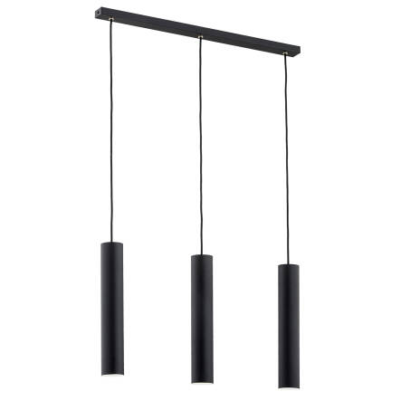 Lampa wisząca GOMERA PLUS 6112 Argon 3 czarne tuby GU10