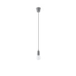 LAMPA WISZĄCA DIEGO 1  SZARA SOLLUX  Lampa Ścienna NOWOCZESNY stal  SL.0575 metalowa lampa LED - 2