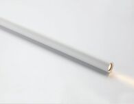 Lampa wisząca SCOP 012 ELKIM Minimalistyczna tuba czarna biała wysokość 50 cm LED 3000K / 4000K  - 4