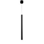 Lampa wisząca SCOP 012 ELKIM Minimalistyczna tuba czarna biała wysokość 50 cm LED 3000K / 4000K  - 2