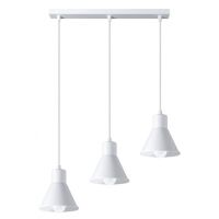 Lampa wisząca TALEJA SL.0984 SOLLUX LIGHTING 3 białe stożki E27