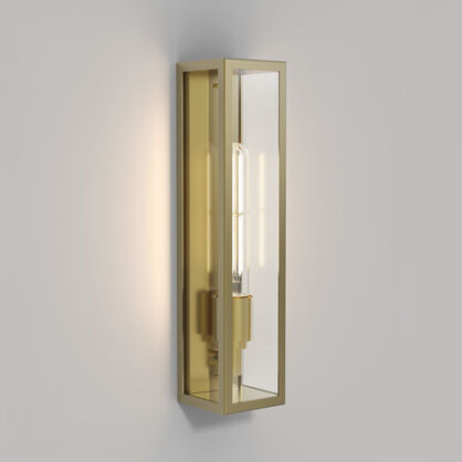 Lampa zewnętrzna Harvard Wall Astro 1402007 Latarnia mosiądz