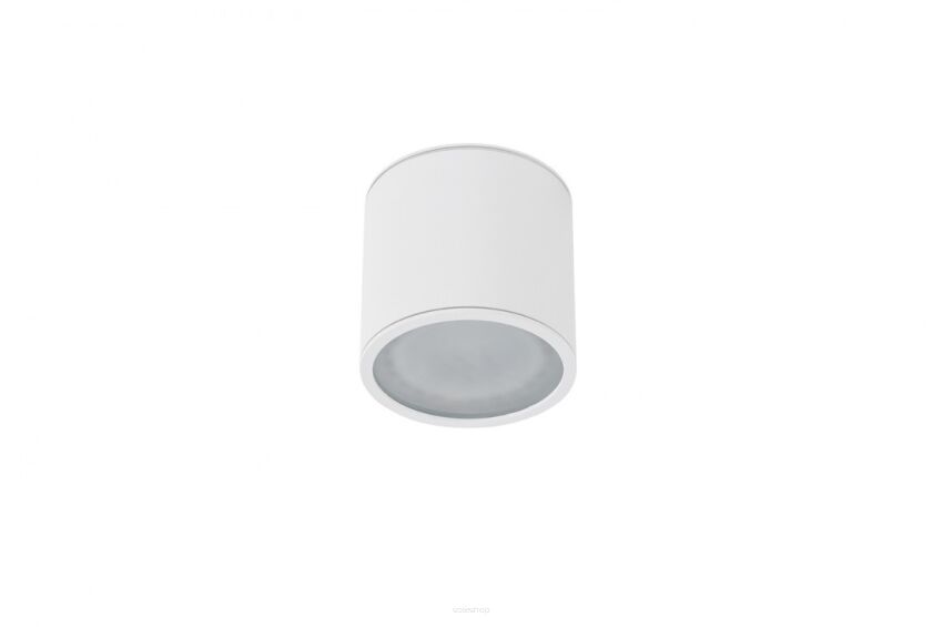 Lampa sufitowa ALIX IP65 AZ4055 Azzardo Tuba o średnicy 12 cm  IP65 biała
