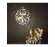 Lampa wisząca Konse SP7 156033  NOWOCZESNY IP20  METAL ZŁOTA OPRAWA W STYLU NOWOCZESNYM Ideal Lux LAMPA WEWNĘTRZNA  - 2