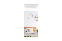 Lampa Sufitowa natynkowa LENS 2 AZ3521 Azzardo czarno/złota 2 źródłą światła(tuba) o pochyleniu max 45 stopni na listwie - 2