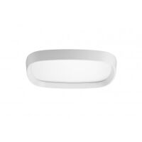 Plafon Pienza AZzardo nowoczesna oprawa w kolorze białym   AZ2719  ściemnialny　