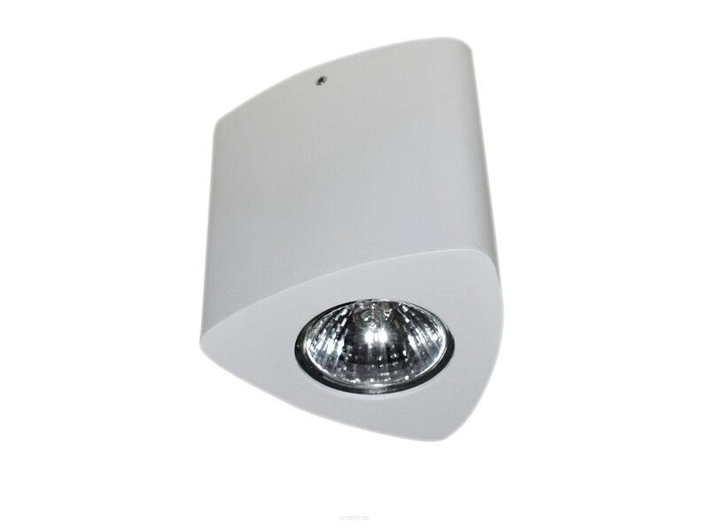 Lampa sufitowa Dario AZzardo GM4109 WH biała tecniczna trójkątna podłużna