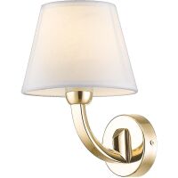 KINKIET ATLANTA W01964AU Cosmo Light elegancka złota podstawa klasyczny