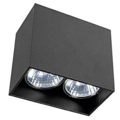 Lampa sufitowa GAP 9384 Nowodvorski Dwupunktowa czarna