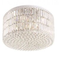 Plafon PUCCINI C0129 MAXlight OKAZAŁY o średnicy 80 cm EFEKTOWNY ozdobiony kryształkami 