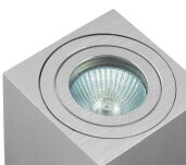 OPRAWA NATYNKOWA KWADRATOWA ALUMINIUM SZCZOTKOWANE IP44 - 2