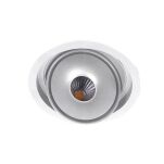Lampa BOSTON 1 ROUND  LED AZ3471 Azzardo wpustowa ruchome źródło światła biała - 2