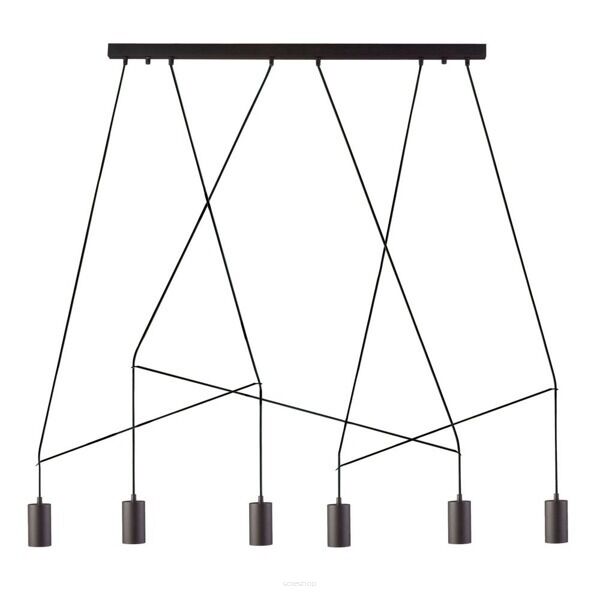 Lampa wisząca IMBRIA VI 9675 Nowodvorski CZARNA nowoczesna
