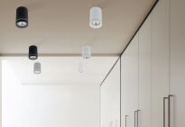 Lampa sufitowa wpuszczana ściemnialna LUNA 15W DIMM AZ2828 – Azzardo techniczna biało/czarna regulowana wysokość - 8