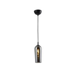 Lampa wisząca BLANCA AZ3335 nowoczesny styl palone szkło smoky klosz