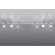 PLAFON RING 6L biały SOLLUX Lampa Ścienna NOWOCZESNY stal SL.0333 metalowa lampa SOLLUX LIGHTING tuby - 2