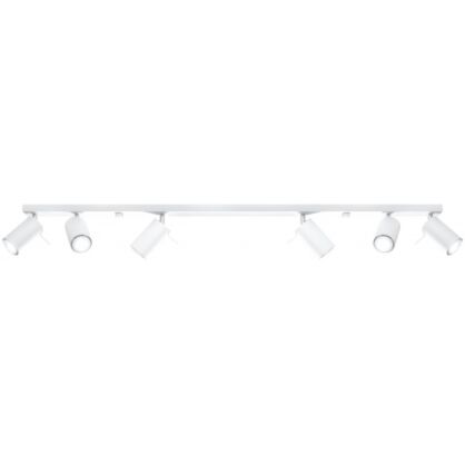 PLAFON RING 6L biały SOLLUX Lampa Ścienna NOWOCZESNY stal SL.0333 metalowa lampa SOLLUX LIGHTING tuby