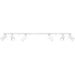 PLAFON RING 6L biały SOLLUX Lampa Ścienna NOWOCZESNY stal SL.0333 metalowa lampa SOLLUX LIGHTING tuby