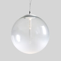 Lampa wisząca Planet L ORLICKI DESIGN nowoczesnaMetal / biały / Szkło / cieniowane / transparentne / mleczne
