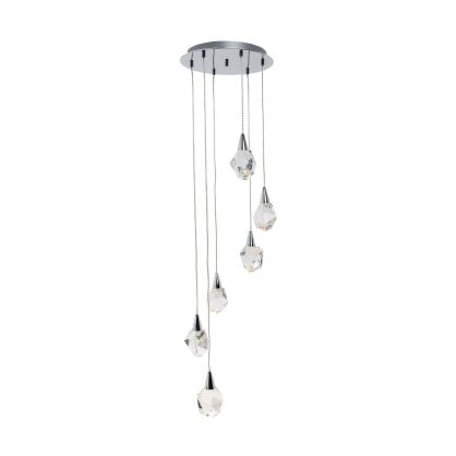 Lampa wisząca ORE P0531-06C-B5AC Zuma Line chrom LED 6x 3W