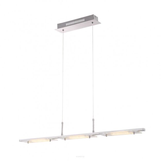 Lampa wisząca Adamo P29534-3A Italux chromowane metalowe elementy 
