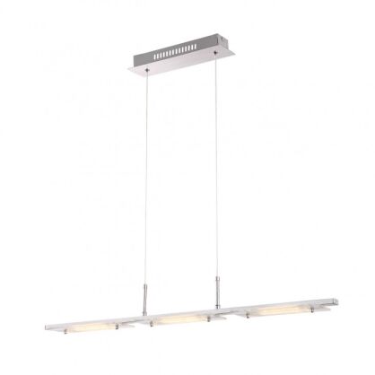 Lampa wisząca Adamo P29534-3A Italux chromowane metalowe elementy 