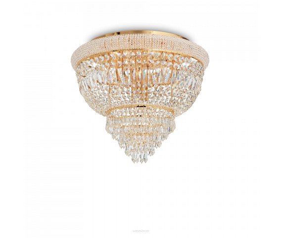 Plafon Dubai PL6 201016 KLASYCZNY IP20 E27 metal Ideal Lux OPRAWA W STYLU KLASYCZNYM