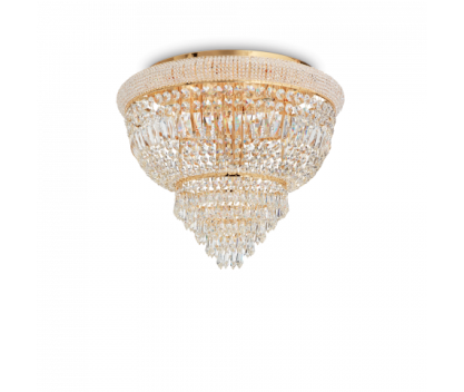 Plafon Dubai PL6 201016 KLASYCZNY IP20 E27 metal Ideal Lux OPRAWA W STYLU KLASYCZNYM