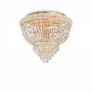 Plafon Dubai PL6 201016 KLASYCZNY IP20 E27 metal Ideal Lux OPRAWA W STYLU KLASYCZNYM