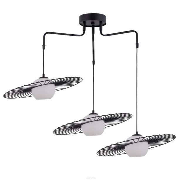 Lampa wisząca SOL 32181 SIGMA DRUCIANA CZARNA