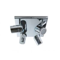 Listwa sufitowa NOEMIE 4 SQUARE AZzardo AZ2557 ŁAZIENKOWA CHROM IP44 TUBY