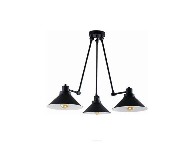 Lampa wisząca TECHNO czarna Nowodvorski 9142  