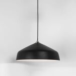 Lampa wisząca Ginestra 400- Astro 7456 1361002 metalowy czarny klosz - 2
