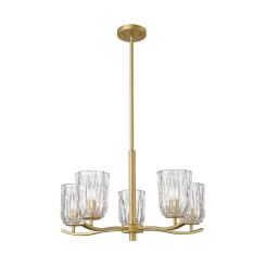P0590-05B-V7AC TAZZA LAMPA WISZĄCA ZŁOTA ZUMALINE