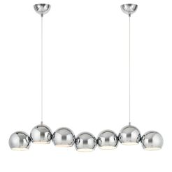 Lampa wisząca Cupolo 1L 7xE14 109168 Markslojd chrom 7xØ15cm linia